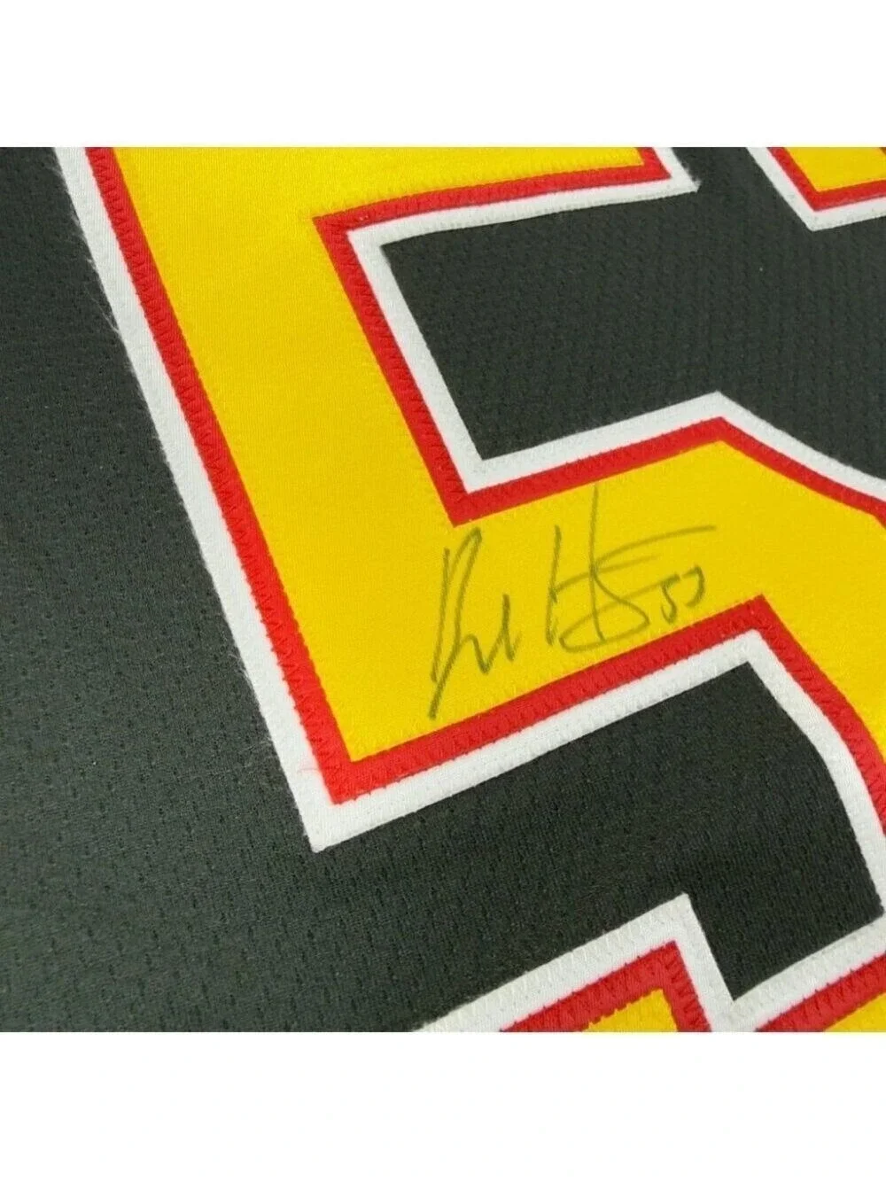 Adidas Vancouver Canucks Men's Sz 56 US Bo Horvat Signed Fly Skate Hockey Jersey